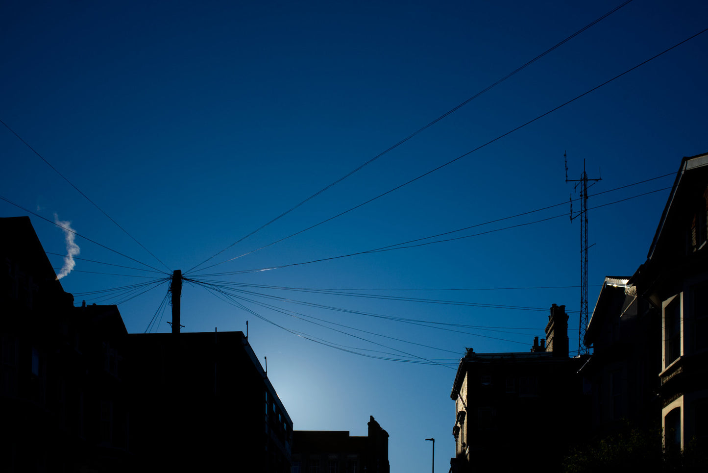 Crystal Palace Silhouette A4 Print