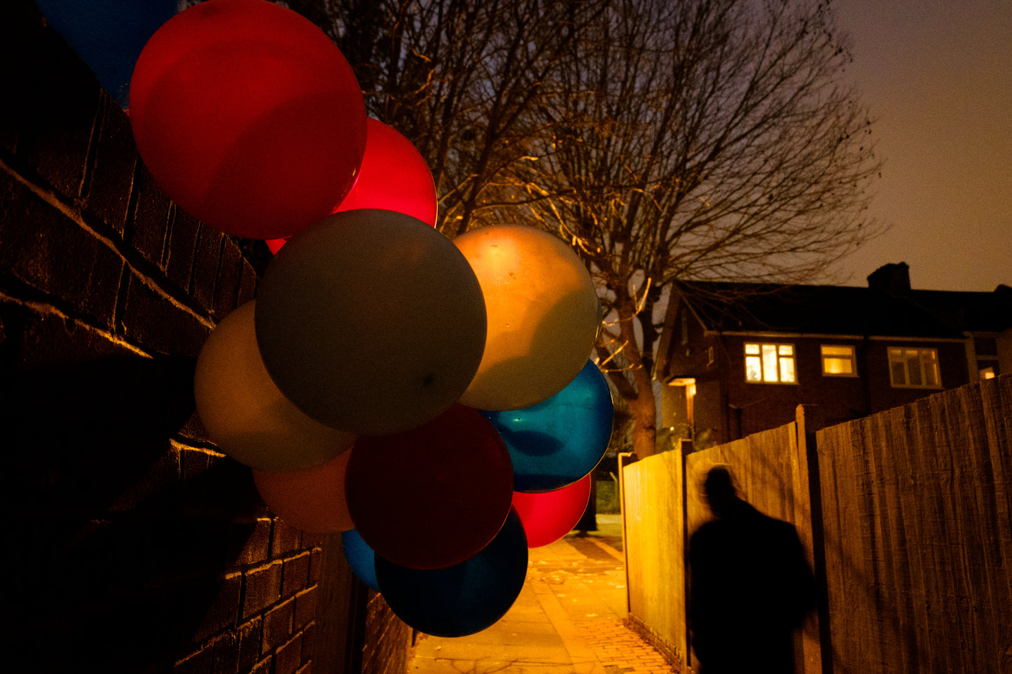 Alleyway Balloons - A4 Epson Premium Lustre Print