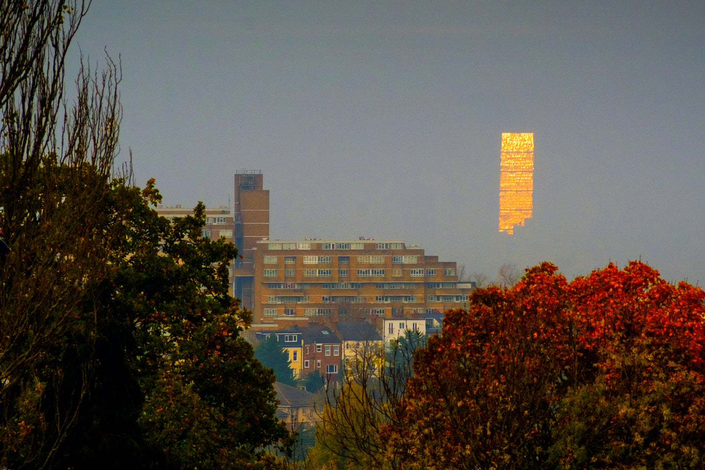 Glistening Skyscraper - A4 Epson Premium Lustre Print
