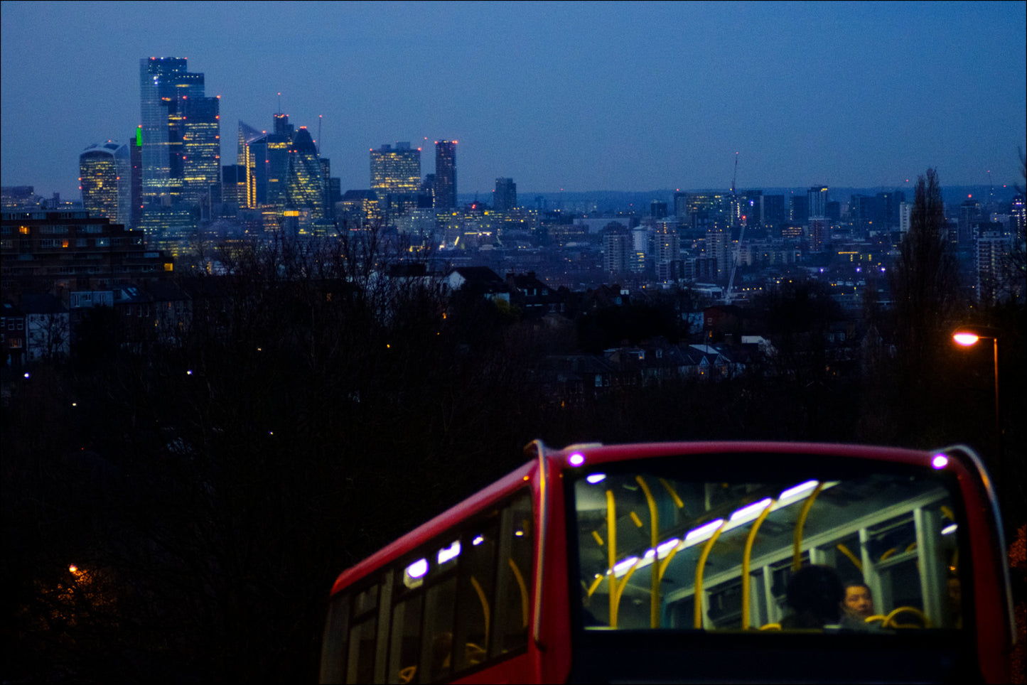 London Dusk A4 Print