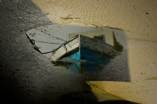 Reflected Trawler - Premium Lustre Print