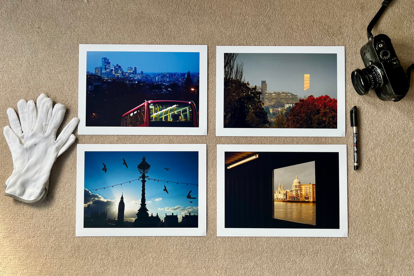 London Dusk A4 Premium Lustre Print