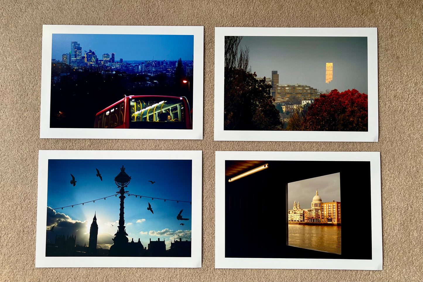 London Dusk A4 Premium Lustre Print